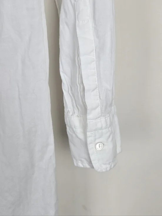 NILI LOTAN Sandra Galabeya Cotton Tunic Maxi Shirt Dress - Picture 5 of 7